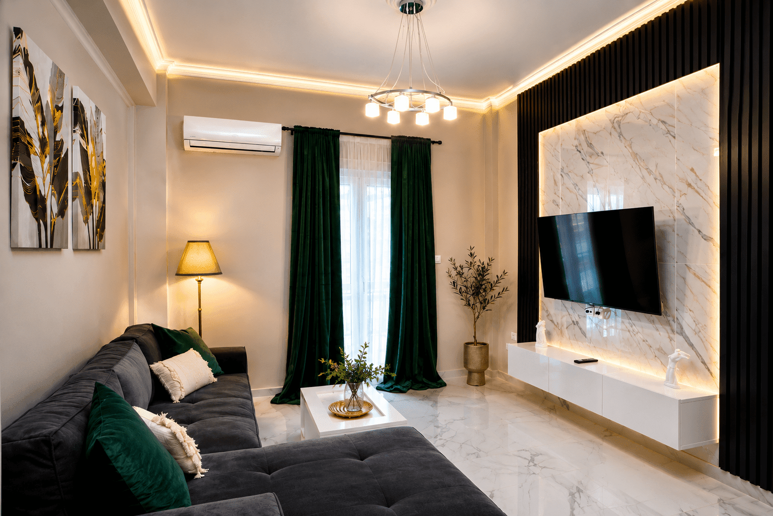 Elarion Elegant Port Apartment Nestivo Hospitality | Properties management company in Corfu Greece | Corfu Villas, Boutique Hotels and Airbnb E-Sales & Reservations