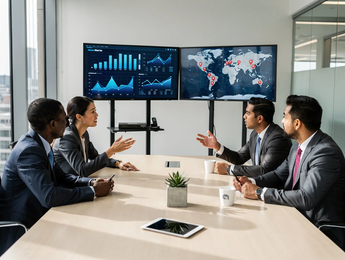 Professional hospitality consulting and revenue growth charts